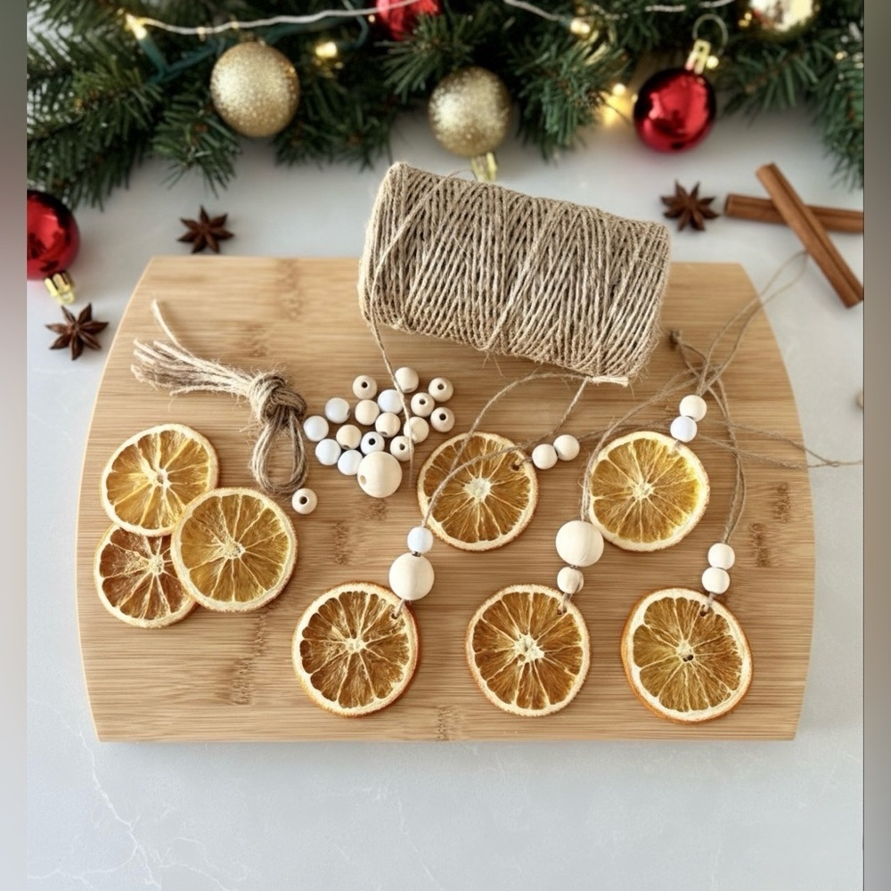 FREE Custom Label + Gift Wrap | DIY Dried Orange Ornament Kit 🍊 | 6 Count Set - Picture 16 of 16